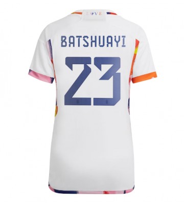 Lacne Ženy Futbalové dres Belgicko Michy Batshuayi #23 MS 2022 Krátky Rukáv - Preč